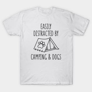 Camping And Dogs T-Shirt